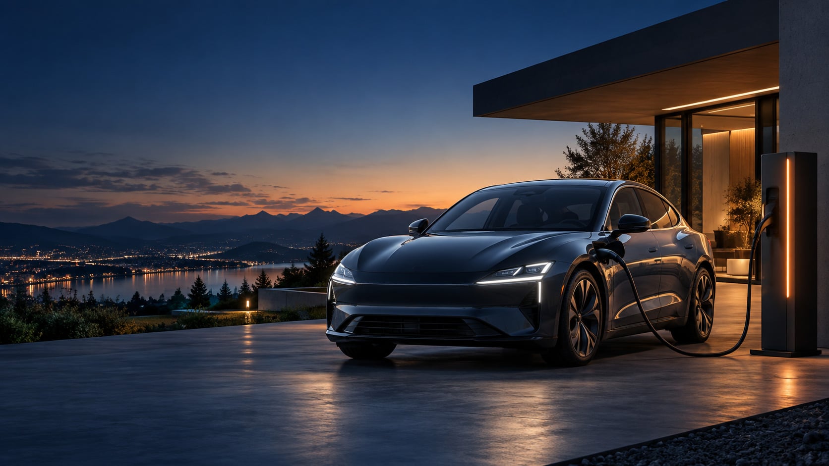 Elektroauto beim Laden – E-Auto verkaufen mit DriveDeal24